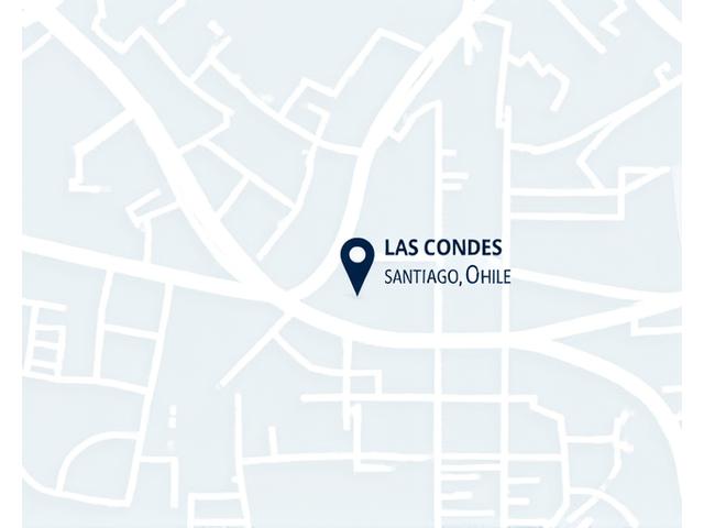 Mapa de la oficina de Finanzas Inteligentes Chile en Santiago