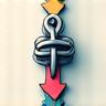 Icono de persona liberándose de cadenas de deuda