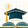 Icono de libro abierto y lápiz para educación financiera